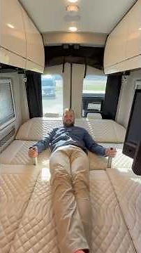 This van is like a tiny house inside!