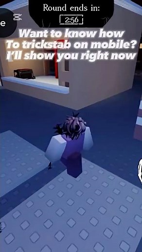How to trickstab on Mobile!!! #roblox #forsaken #robloxedit #shorts