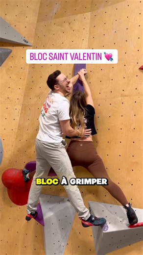 Vincent Rollo | Escalade on Instagram: "Bloc Saint Valentin 💘 @arkose.climbing #escalade #climbing #saintvalentin"