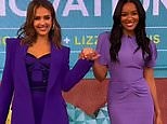 Jessica Alba and Lizzy Mathis promote their new Roku show 'Honest Renovations'