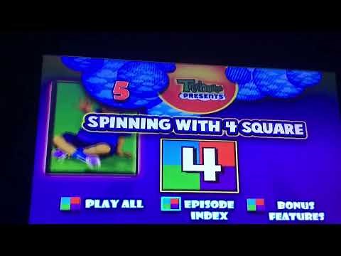 Spinning With 4 Square DVD Menu Walkthrough