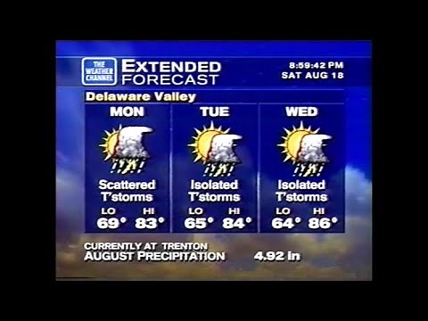 The Weather Channel Commercials - August 18, 2001