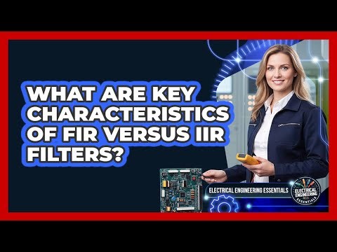 What Are Key Characteristics of FIR Versus IIR Filters?