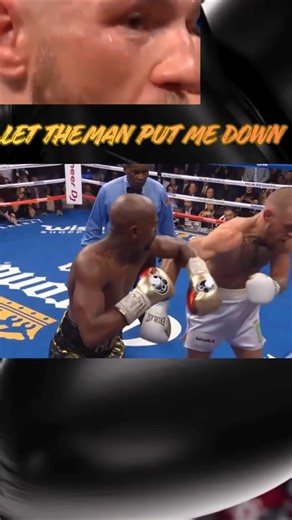 Conor McGregor: ‘Let the man put me down!’ | Post‑Floyd Interview. #boxing #shortsvideo