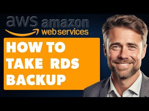 How to Take AWS RDS Backup (Full 2025 Guide)