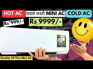 Reality Of This Ac, Sabse Sasta Small AC | Mini AC | Wall Mounted Air Conditioner |Portable Mini AC
