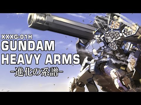 XXXG-01H Gundam Heavyarms & Prometheus - Evolutionary Genealogy - [Gundam Commentary]