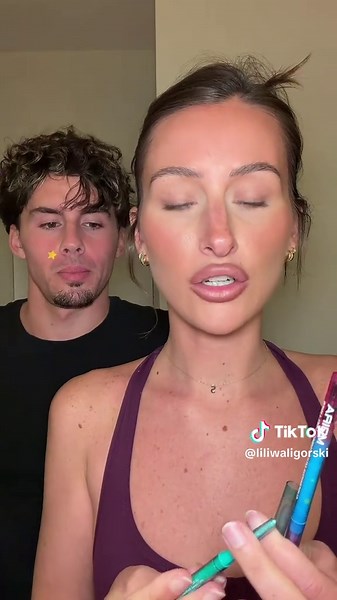 Trying Bebot Makeup on Theo: A Glam Transition