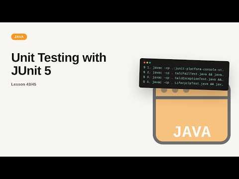 Unit Testing with JUnit 5 | Java Tutorial