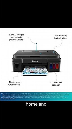Best Home Printer with WiFi and FREE Black Ink Bottles for Office Use NOW #tech #technology #amazon