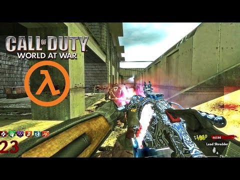 HALF LIFE 2 + WORLD AT WAR ZOMBIES (CROSSFIRE) | CUSTOM MAP