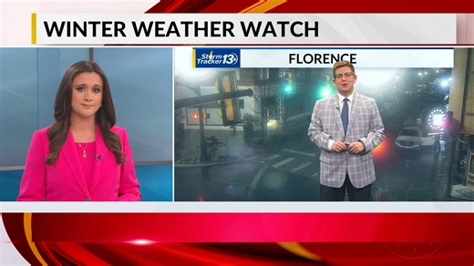 Proud of our winter weather coverage this weekend! WBTW News13 CBS This was the beginning of the 11pm Sunday show. | Adrianna Lawrence