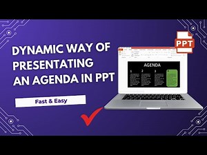 How to Create a Dynamic Agenda Slide in PowerPoint (Step-by-Step Tutorial)