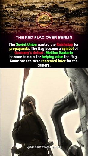The Red Flag Over Berlin #ww2 #WorldWarII #history