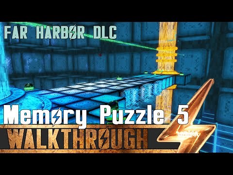 Fallout 4: Far Harbor - DiMA Memory 5th Puzzle Solution - VR Mission Walkthrough