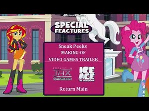My Little Pony Equestria Girls (2006) DVD Menu Walkthrough