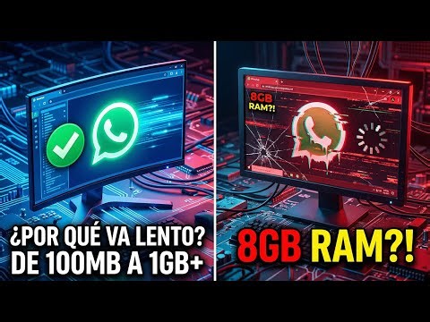 ¿WhatsApp LENTO en PC? Por qué Meta ARRUINÓ la App de Windows (WebView2)