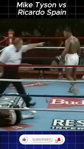39 SECONDS! Mike Tyson vs Ricardo Spain | The Day "Iron Mike" Went Viral