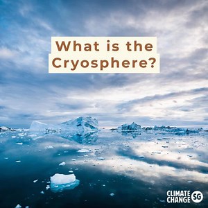 3.3K views · 53 reactions | The cryosphere helps regulate our planet's temperature by reflecting heat out to space. Rising temperatures causes the cryosphere to shrink, which will leave us with less protection from the sun's rays, causing changes to our ecosystem and climate. | Climate Change SG | Facebook