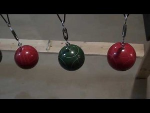 How to Build a Pendulum Snake Wave Machine from Bocce Balls