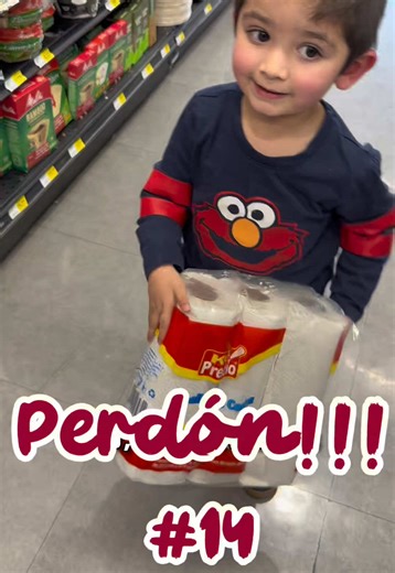 Cuando tu hijo te corrige en el supermercado