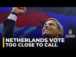 Netherlands elections: Exit polls show the Dutch vote too close to call