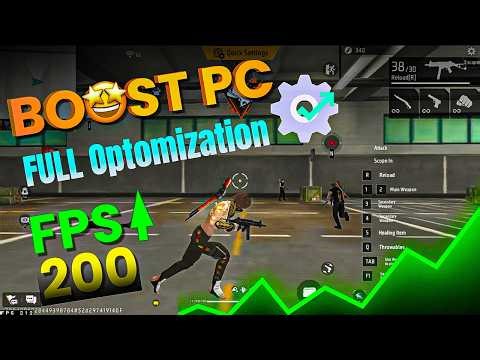 Optimize FULL pc for free fire (VERY IMPORTANT)