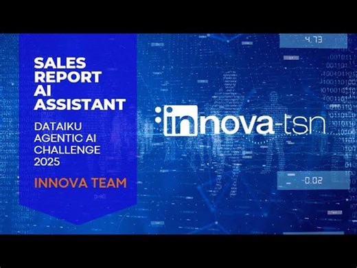 Innova Team en Dataiku Agentic AI Challenge 2025 | Innova-tsn