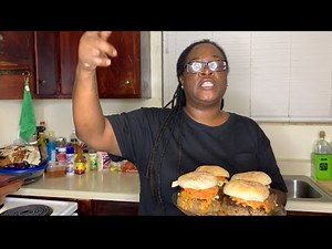 Cooking Wit Tip Stuffed Pizza Burger