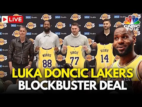 LIVE: Luka Doncic Breaks Silence on LA Lakers-Dallas Mavericks Biggest NBA Trade Deal | LeBron |N18G