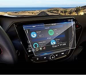 2021 2022 2023 Trailblazer Screen Protector for Chevrolet Trailblazer (LT/Activ/RS) 8-inch Touch Screen, 9H Tempered Glass 2023 Chevy Trailblazer Accessories Anti-Fingerprint&HD Transparent 8"
