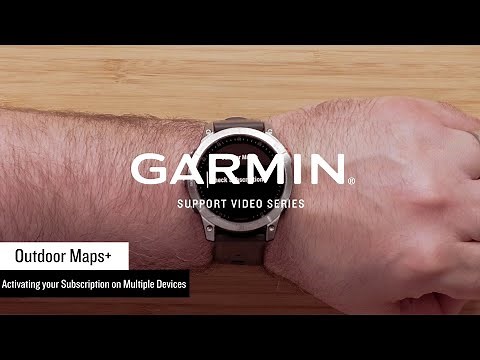 Garmin Support | Outdoor Maps+ | Multiple Devices