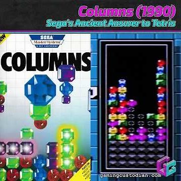 Columns (1990): Sega’s Ancient Answer to Tetris #RetroGaming #Sega #8Bit #MasterSystem #PuzzleGames