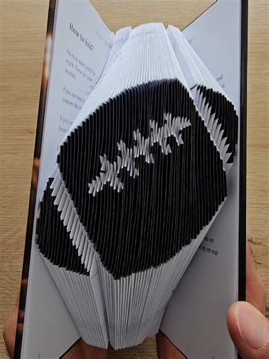 BookArt Football Book Folding Kit — Pre-Marked Design