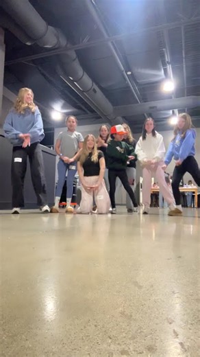 Dance with 6th grade girls I lead