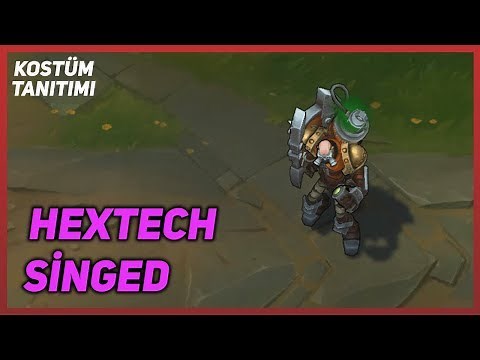 Hextech Singed (Skin Preview) League of Legends
