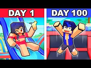 100 DAYS of SUMMER VACATION in Minecraft!