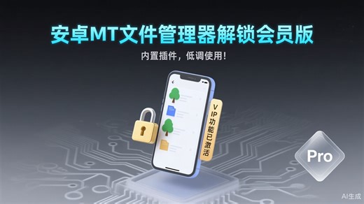 【安卓文件管理神器】MT管理器，解锁插件功能，全功能都可以使用，冲吧宝子