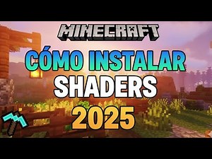 Como instalar SHADERS en MINECRAFT 2025 | Optifine en 5 Minutos! 🚀