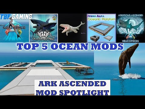 Amazing Ocean mods! | ASA Mod Spotlight Series | Sharks, Structure, traps, and more!