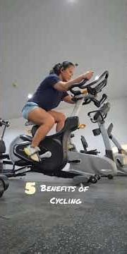 5 Benefits of Indoor Cycling + Routine #indoorcycling #cardioworkout #indoorcyclingvideo