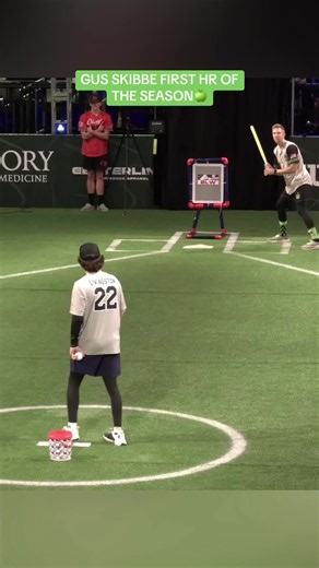 Gus Skibbe First HR of the Season — Wiffleball Highlight