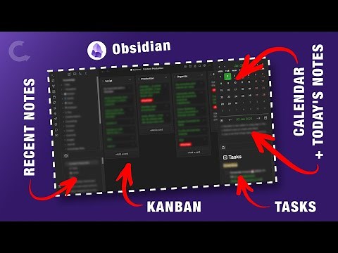 Unlocking Obsidian's power with my custom Dashboard