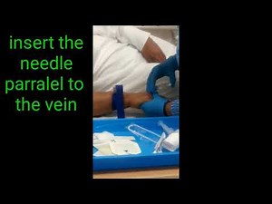 How to insert IV cannula