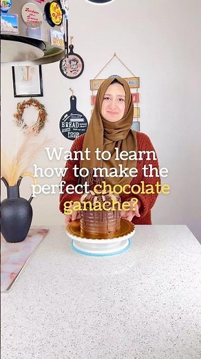 How to make Chocolate Ganache | 3 Ways to Use Chocolate Ganache | Frost, Drip & Decorate Cakes