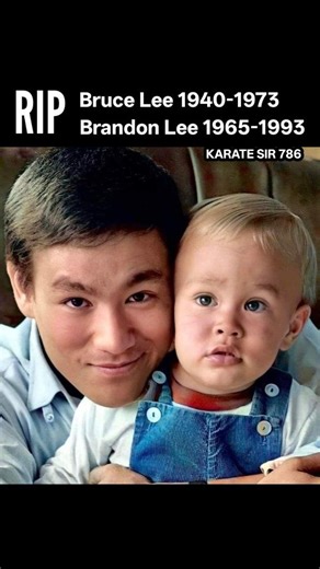 I'm constantly inspired by Bruce Lee's legacy and his son Brandon Lee's talent. 🥋 Their impact on martial arts and cinema is immeasurable. Truly legendary! 🌟 #MartialArtsLegends #BruceLee #BrandonLee | KARATE SIR