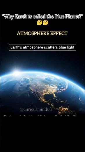 Why Earth is Called the Blue Planet? 🌍 | Amazing Space & Science Facts #shorts