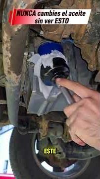 How to change your oil filter WITHOUT MAKING A MESS 🤯🔧#shorts