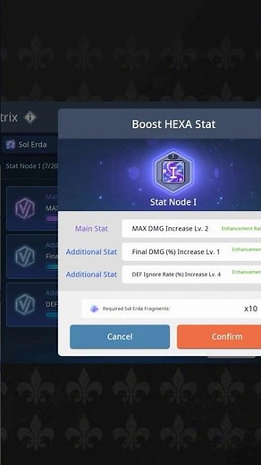 [楓之谷M] 慶祝一下🎉300碎片內Hexa屬性完成了! #楓之谷m #maplestorym #msm #hexa屬性 #hexastats