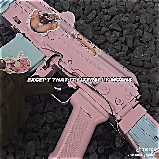 Realistic Moaning Anime Airsoft Gun Demonstration | Special Forces Soldier